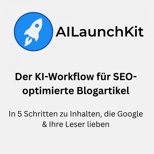 Der KI-Workflow für SEO-optimierte Blogartikel